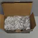 66FT 670 LED Christmas Lights 148 Ice Drops, 12 Modes and Timer Memory Dimmable, Plug In Outdoor Waterproof Hanging String Light for Holiday Wedding Garden Fence House Tree Outside Decor Blue & White