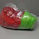 Christmas Santa Claus Costume Green Monster Suits Outfit Santa Coat Cosplay Mask Halloween Christmas Costumes for Men, Medium