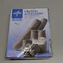 Medline Crutch Accessory Replacement Kit, Gray