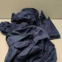 Shreem Linen RV Bunk Sheets 30x75, 100% Egyptian Cotton 4-Piece Camper Bedding Set, Fits 10-12" Deep RV Mattress, Navy Blue