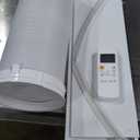 Amazon Basics 3-In-1 Portable Air Conditioner, 10000 BTU (ASHRAE), Cools Up to 450 Sqf, Portable AC with Cool/Dry (Dehumidifier)/Fan-Only Functions, Auto Mode, Sleep Mode, Timer, White