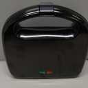 Mini Waffle Maker, Small Waffle Iron with Quick Heat-Up, Makes 8 x 2 Tiny Waffle Bites for Kids, Locking Buckle & Cool Touch Handle, Nonstick Plates, Perfect for Breakfast, Brunch, Desserts & Snacks (Black)