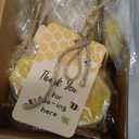 24 Set Baby Shower Favors Bee Party Favors Including Honeycomb Soap with Thank You Card Gift Honey Soap for Guest Gender Reveal Honey Gift Birthday Party Decorations (Yellow)