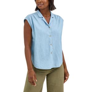 Lee Women's Legendary Cap Sleeve Shirt (Blue, M)