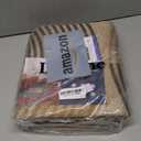 Tangsoo Easy Jute 3x5 Rug for Living Room,Non-Slip Thin Dark Brown Rainbow Indoor Outdoor Area Rug,Washable Boho Farmhouse Carpet for Front Porch Bedroom Patio Entryway