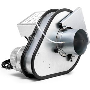 Dryer Duct Booster Fan, LB2 Dryer Duct Booster Fan with Automatic Activation 4" DBF2 - Zero Maintenance, No-Clog