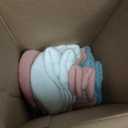 6 Pairs Merino Wool Ankle Running Hiking Socks Compression Support Breathable Thick Cushion No Show Socks for Women Men (Medium, Ivory/Beige/Pink)