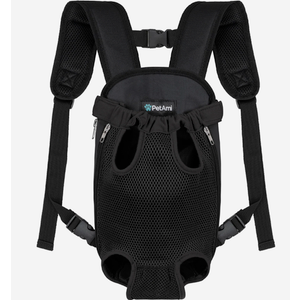 Small Pet Cat Dog Carrier Front Pack Hiking Backpack Head Legs Out
