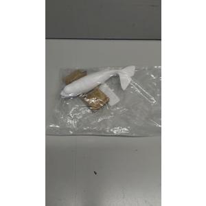 Solid Sea Animals Educational Toys, Simulation Ocean Shark Sea Creature Toy for Toddlers Kids (Middle Beluga)