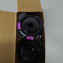 Reusable K Cups for Keurig K Elite, K Classic, K Compact, K Latte, K Duo and All 2.0 & 1.0 Coffee Makers, 4 Pack K Cup Coffee Filters - Black
