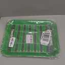 3 PCS Football Serving Trays 12.8 x 10 Inch Melamine Serving Platter Reusable Football Party Trays for Snacks Cookies Dessert Food Serving Dish Plates