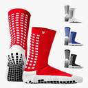 Lux Dual Grip Socks - Soccer Grip Socks for Men and Women. GripArray Performance & Comfort