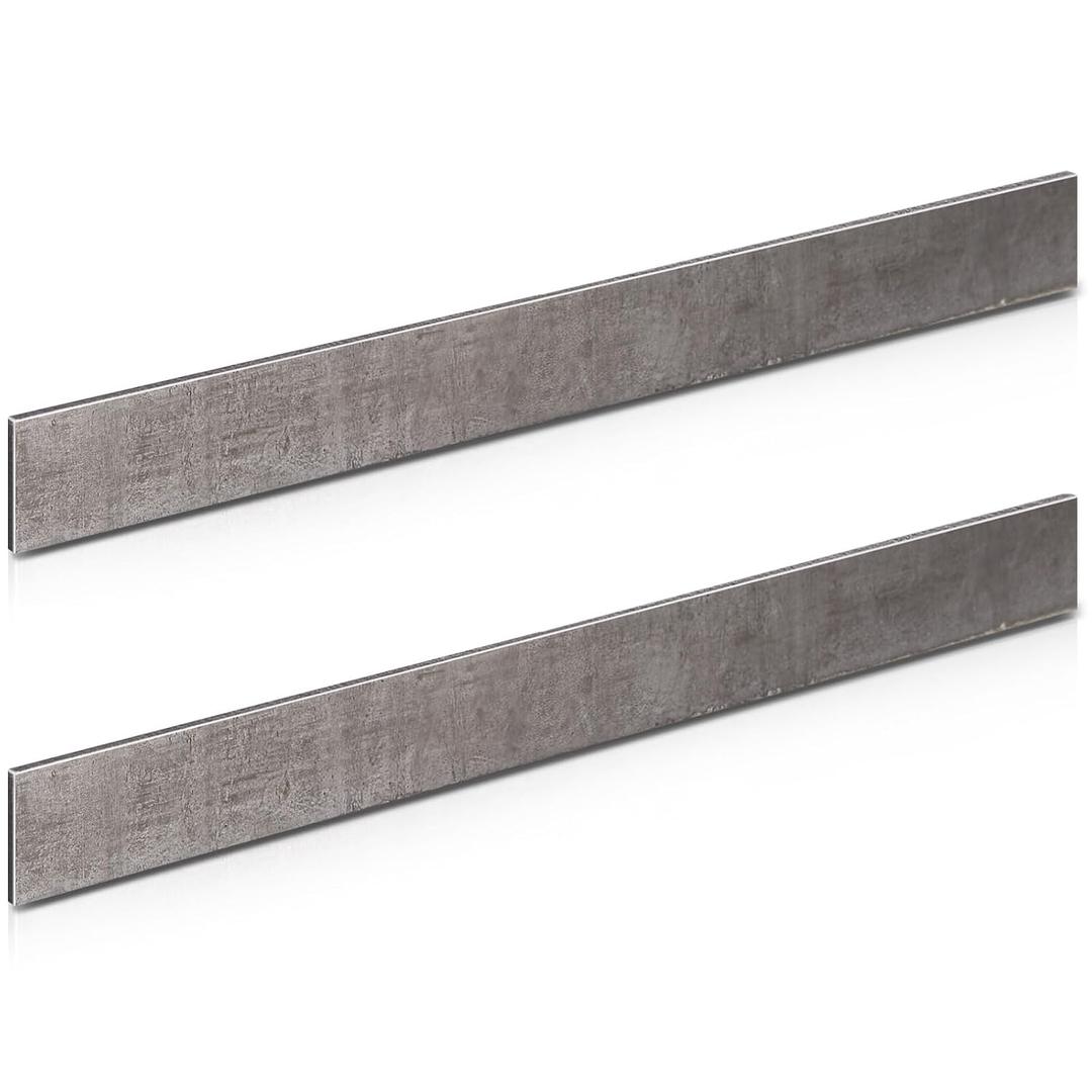 Hicarer 2 Pcs 2" x 1/8" x 24" Steel Flat Bar Metal Stock Mild Steel Plate Weldable A36 Metal Bar for Walls Floors Cars Ships Repair Hot Rolled Mild Industrial Manufacturing and Transportation