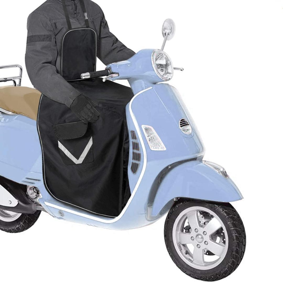 Scooter Leg Cover - Motorbike Leg Cover - Scooter Blanket for All Scooters - Universal Size - German TUV Certified