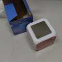 Basketball Alarm Clock for Kids Boy Girl 7 LED Color Changing Wake Up Clock Home Decor Bedroom Digital with Temperature Display (Baseball Theme)