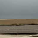 Indoor Door Mat 36"x60"(Rolled-Up, No Creases), Dirt Trapper and Absorbent Door Mats, Non-Slip Washable Entrance Mat, Low Profile Floor Mats for Front Back Door and Entryway, Light Brown
