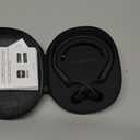 SHOKZ New OpenRun Pro 2 - Open-Ear, Bone Conduction Sport Headphones - with Reflective Strip - Sweat Resistant, Workout Headphones - Secure, Wireless, Comfortable Fit-Deep Bass and Smart Mic App (Mini, Black)