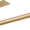 Gold Under Cabinet Paper Towel Holder - No Drill Adhesive & Wall Mount, Luxury Rust-Proof Design for Modern Kitchens
