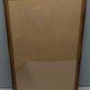 Flash Furniture Rustic Wall Mount Cork Board, for Home, Office, School, Comes with Wood Push Pins, 24" x 36", Torched Brown