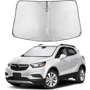EcoNour Windshield Sunshade Compatible for Buick Encore 2013-2017 2018 2019, Sun Visor for Front Windshield & Window Sun Shade Cover, UV Heat Blocker & Protector, Car Accessories
