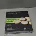 6-Compartment Stainless Steel Serving Tray with Lid - 10-inch Divided Snack/Vegetable/Fruit Tray for Christmas Parties, Snackle Box & Platter Container