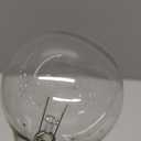 Brightown G40 Replacement Light Bulbs, Clear Globe Bulbs Replacement for Outdoor String Light, E12 Candelabra Base, Incandescent Round Bulbs for Patio Cafe Bistro Decor, 5W 120V, Warm White, 25 Pack