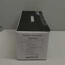 Blue Elf Shiatsu Electric Neck Back Massager Pillow 3D Kneading with Heat for Shoulder, Lower Back, Foot, Leg Muscles Pain Relief Relax in Car Office and Home (Gray)