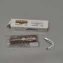 Yckeogln Motion Sensor Wall Lamp - Smart Indoor Night Light Wall Light, Stair Light Rechargeable Sensor Bathroom Light for Bathroom, Bedroom, Living Room, and Courtyard (Grain, 3 Colors)