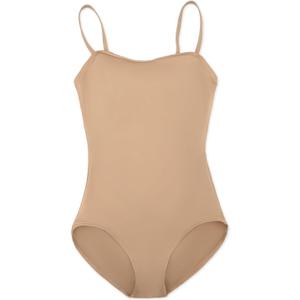 Capezio Team Basics Camisole Leotard - Girls, Nude, M, US