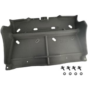 ML32-7222-E Splash Panel Shield Under Diaper Gas Motor Compatible with Ford F150 2015-2020 with Gasoline Engine Replace ML327222E (Not Fit Raptor Model/Not Fit 3.0L Diesel) Black Splash Guard