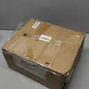 Christmas Decorations - Christmas Village Sets of 5 Lighted Ceramic Houses with Remote Control & 9 Trees - Indoor White Xmas Holiday Rustic Unique Decor for Home Table Room Farmhouse Decoration