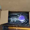 Cordless Vacuum Cleaner, 450W 40KPA Vacuum Cleaners for Home, 45Mins Lightweight Stick Vacuum with Advanced Green Light Tech, Rechargeable Battery Vacuum for Carpet,Pet Hair,Hardwood Floor (Gold)