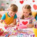 268 pcs Valentines Day Gifts for Kids Girls Boys Toddlers Classroom Valentines Goodie Bags Stuffers Valentine Gift for Kids Valentines Classroom Party Favors Prizes From Teacher