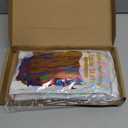 Mega-L Fiesta Party Decorations, 2 Pack Wavy Metallic Tinsel Foil Fringe Table Skirts, Mexican Themed Decor Taco Cinco de Mayo Day Of The Dead Decorations Dia De Los Muertos Birthday Party Table Decor