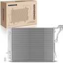 A-Premium Air Conditioning A/C Condenser Compatible with Hyundai Sonata 2011-2014 & Kia Optima 2011-2015, L4 2.0L, Replace# 976063Q000