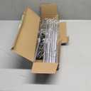 Brightown Solar Meteor Shower Lights Outdoor - 576 LED Rain Drop Lights with 16 Tubes, 16 Inches - Solar Powered Christmas Decorations for Tree Bushes Holiday Party Christmas Decor, Pure White