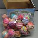 AUUGUU 28 Valentines Day Cards with Cupcake Squishy Toys  Kids School Classroom Exchange Gift Set, Cute Stress Relief Squishies with Matching Cards, Fun Valentine Party Favors for Boys Girls