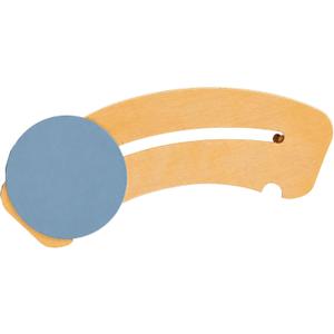 Patient Transfer Board with 360° Sliding Seat, Patient Slide Assist Device with PU Pad for Wheelchair to Bed, Chair, Toilet or Car Transfers, Plywood Mobility Aid, 440 lb Capacity, 32" x 10" x 0.7"