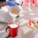 18 Pcs Paint Pail Liners, Paint Bucket Liners for Paint Cups, Holds Up to a Quart of Paint or Stain, Use Solo or with a Bucket (Compatible with Model 2500-CT Style Paint Pails)