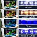 Koller Products 5-Gallon Aquarium Kit with LED Lighting and Power Filter, Ideal for a Variety of Tropical Fish