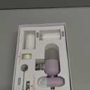 4 Modes Kitchen & Bathroom Water Filter for Sink Faucet with 2pcs Replacement Filters - 720 Rotating Sink Faucet Aerator for Skin Care - Hydrate & Brighten Skin with 15/16 Male Thread (Purple)