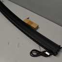 LED Light Bar 36inch Curved 180W Single Row Spot Flood Combo 3D Driving Fog Lamp Off Road Lighting LED Work Lights for ATV UTV SUV Boat Trucks IP68 Waterproof (180W)