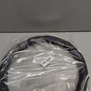 Leather Splicing Black White Car Steering Wheel Cover,14.5-15 Inch Universal Microfiber Leather Covers Breathable Anti-Slip Odorless Steering Wheels Accessories for Men Women