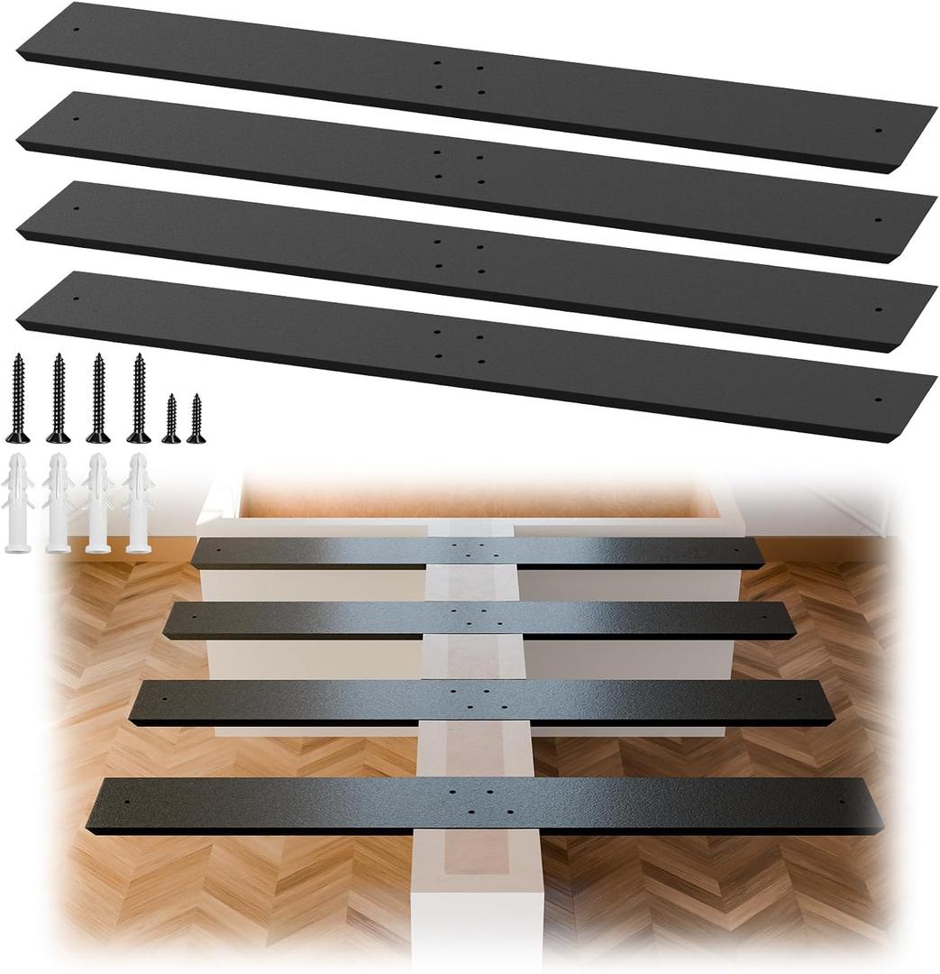 Zonon 4 Pack 22 Inch Hidden Countertop Support Brackets Hidden Island