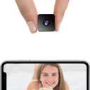 Camera Hidden Home Mini Spy Camera WiFi Room Video Camera Hidden Small Nanny Cam with App Motion Detection Night Vision Indoor Security for Kids, Pet, Elders