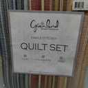 Greenland Home 100% Cotton Fashion Quilt Collection, Prewashed, Reversible Quilt Set, 3-Piece Full/Queen, Katy