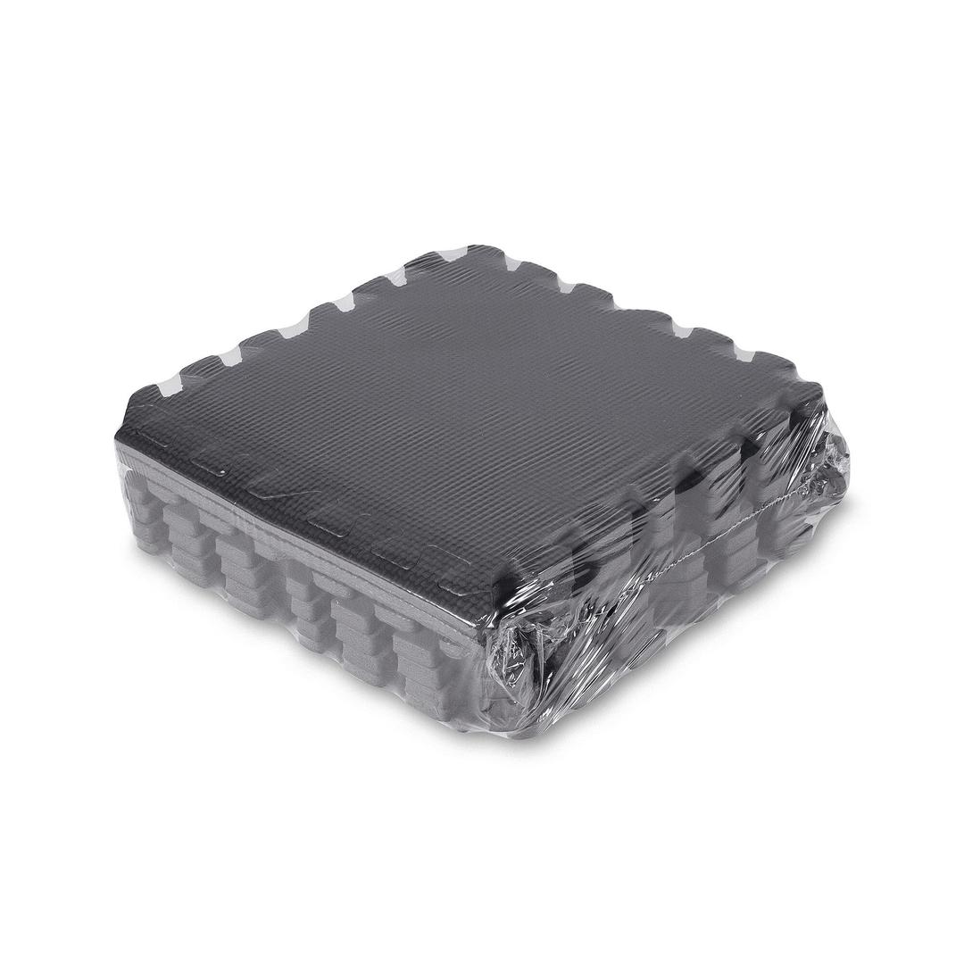 INDIGO 9-Piece Interlocking Non-Slip Fitness Mat