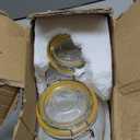 Galashield Glass Jars with Lids 24 oz Food Storage Jars with Airtight Lids Leak Proof Glass Canisters Kitchen Jars [Set of 2]