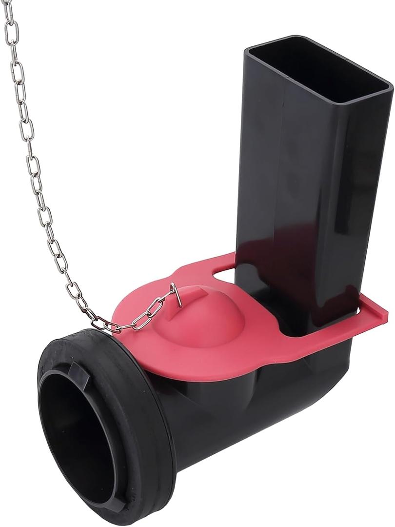 Toilet Flush Valve Assembly Kit Compatible with Kohler 471147, Flush Valve Kit with 2-Inch Toilet Flapper and Chain