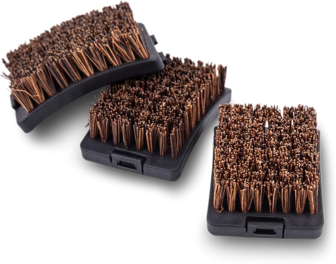 Broil King 64658 Replacement Brush Heads Palmyra, 3 pcs. Black